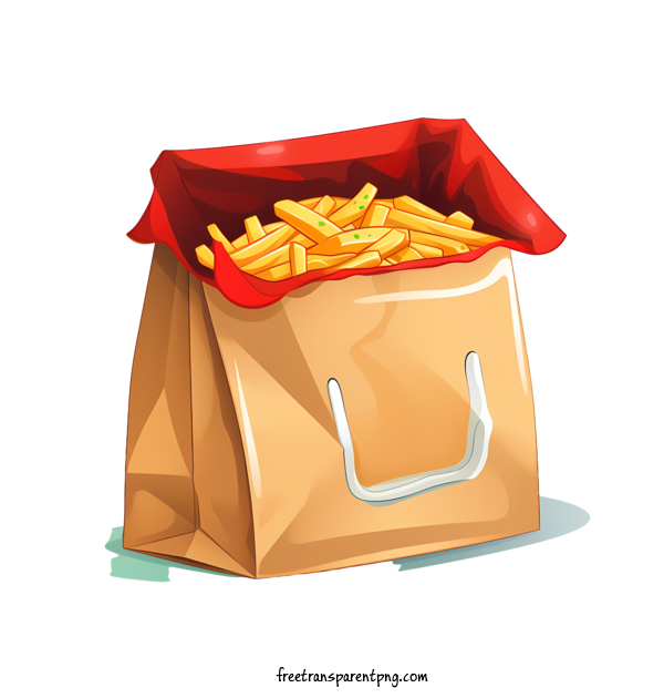 Free Food Delivery Bag Food Delivery Bag French Fries Bag For Food Delivery Bag Clipart Transparent Background
