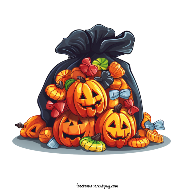 Free Halloween Halloween Candy For Halloween Candy Clipart Transparent Background