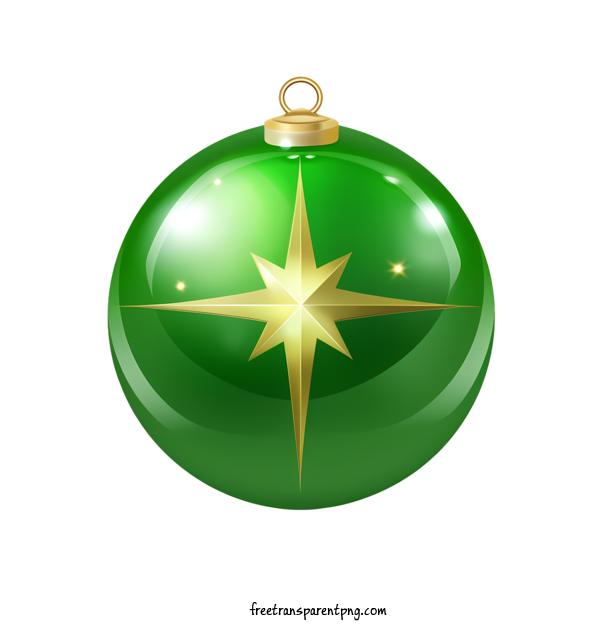 Free Christmas Christmas Ball Green Christmas For Christmas Ball Clipart Transparent Background