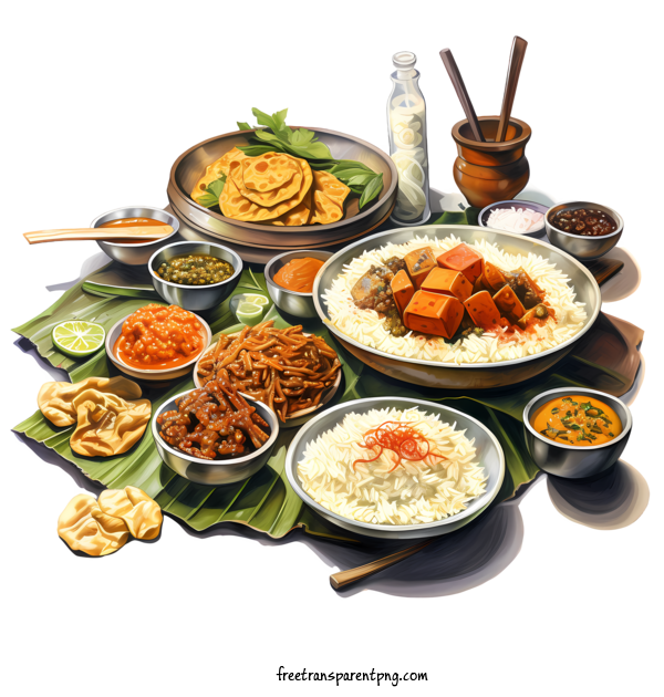 Free Bengali Cuisine Bengali Cuisine Food Rice For Bengali Cuisine Clipart Transparent Background