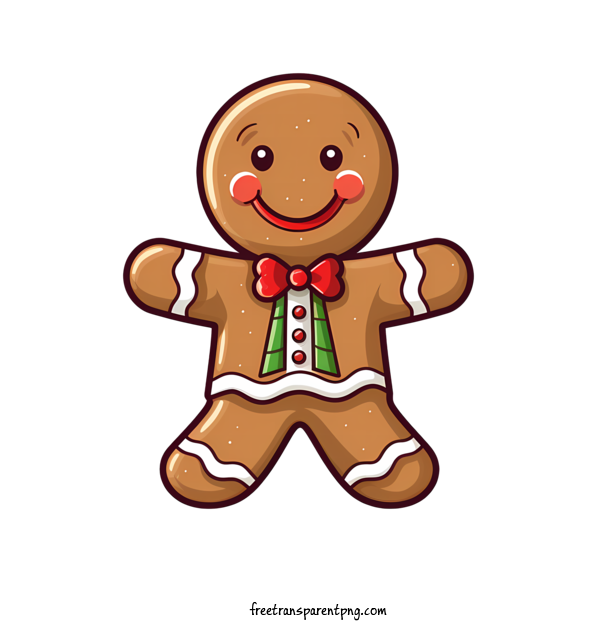 Free Gingerbread Cookie Gingerbread Cookie Day Gingerbread Man Gingerbread Man Costume For Gingerbread Cookie Day Clipart Transparent Background