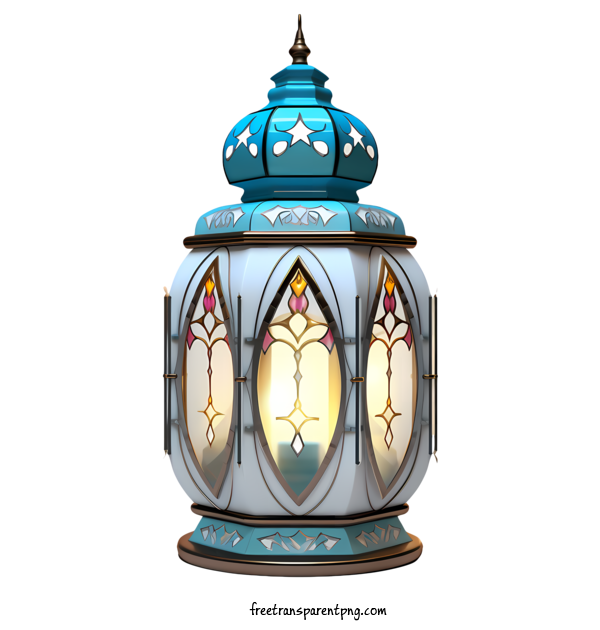 Free Islamic Lantern Islamic Lantern Lamp Stained Glass For Islamic Lantern Clipart Transparent Background