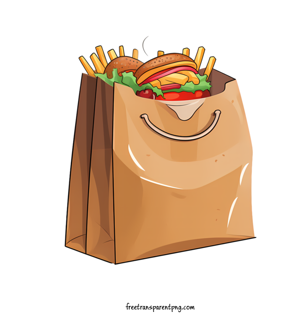 Free Food Delivery Bag Food Delivery Bag Food Fast Food For Food Delivery Bag Clipart Transparent Background