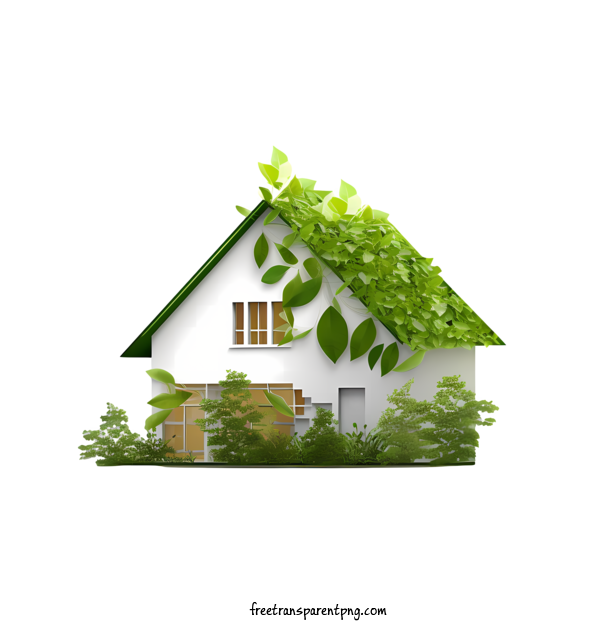 Free Eco House Eco House House Green House For Eco House Clipart Transparent Background
