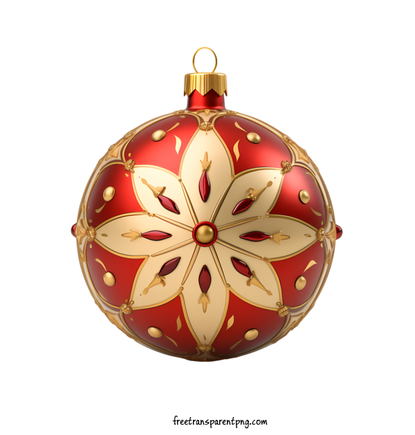 Free Christmas Christmas Ball Ornament Red For Christmas Ball Clipart Transparent Background