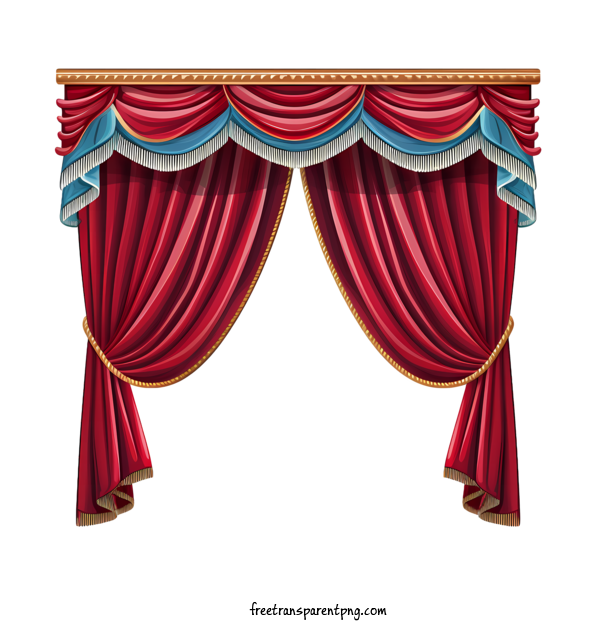 Free Red Curtain Red Curtain Theater Curtain Velvet Curtain For Red Curtain Clipart Transparent Background