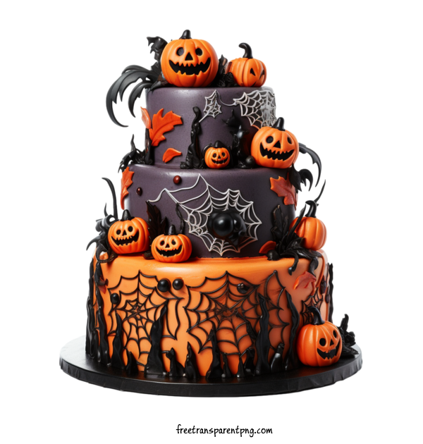 Free Halloween Halloween Cake Spooky Halloween For Halloween Cake Clipart Transparent Background