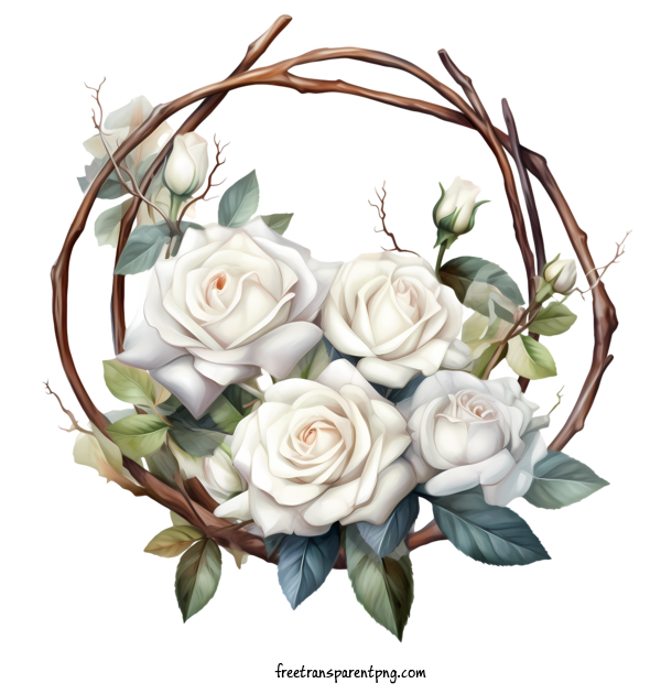 Free White Rose Flower White Rose Flower Wreath White Roses For White Rose Flower Clipart Transparent Background