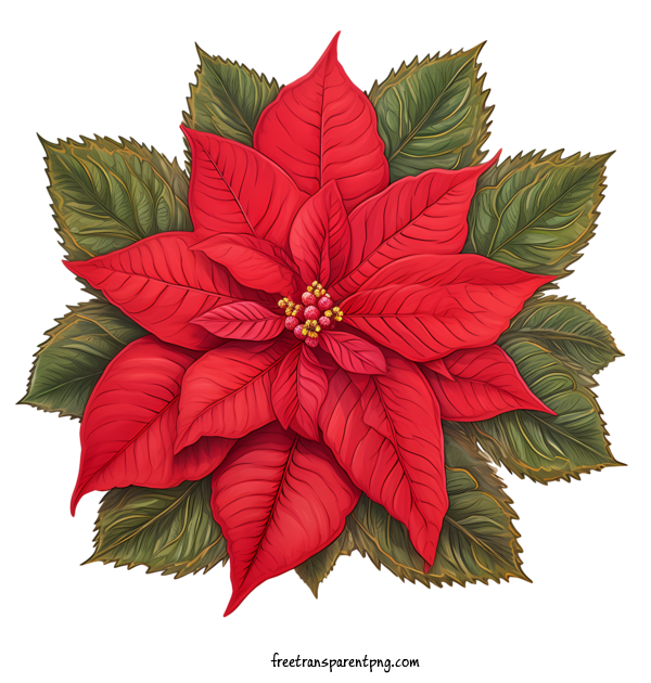 Free Poinsettia Flower Poinsettia Flower Red Poinsettia Poinsettia Flower For Poinsettia Flower Clipart Transparent Background