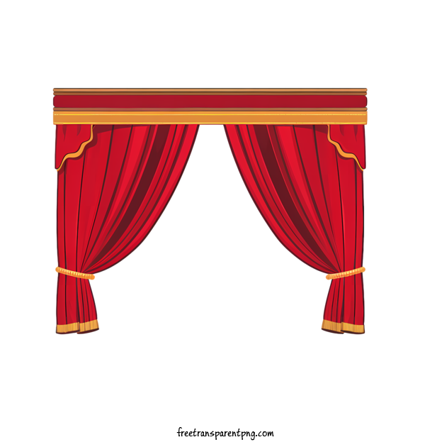 Free Red Curtain Red Curtain Theater Curtain Red Curtain For Red Curtain Clipart Transparent Background