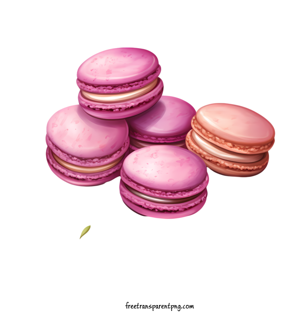 Free Macaroon Macaroon Pink Macarons Pastel Colors For Macaroon Clipart Transparent Background