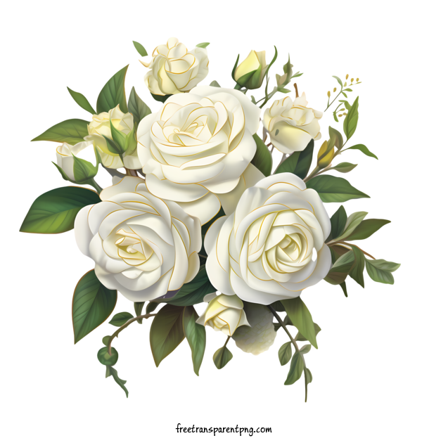 Free White Rose Flower White Rose Flower White Roses Bouquet For White Rose Flower Clipart Transparent Background