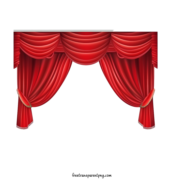 Free Curtain Red Curtain Red Curtain Theater Curtain For Red Curtain Clipart Transparent Background