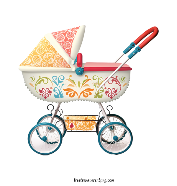 Free Baby Baby Baby Carriage Stroller For Baby Clipart Transparent Background