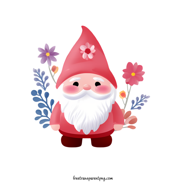 Free Christmas Gnome Christmas Gnome Gnome Garden For Christmas Gnome Clipart Transparent Background