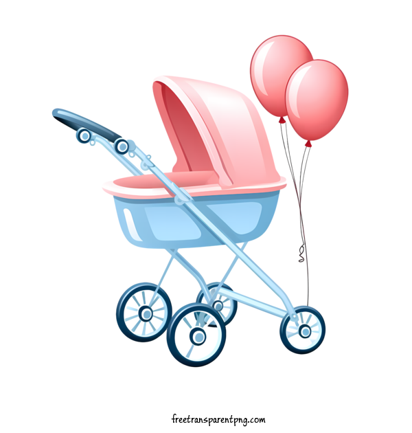 Free Baby Baby Baby Stroller Pram For Baby Clipart Transparent Background