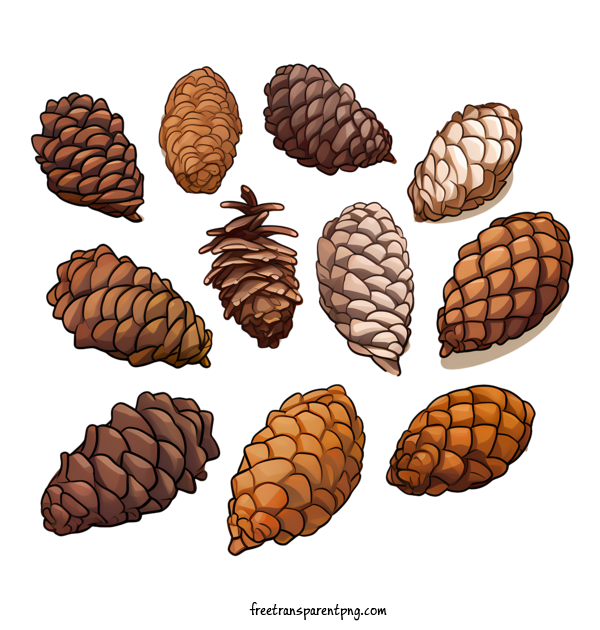 Free Pinecone Pinecone Pinecones Brown For Pinecone Clipart Transparent Background