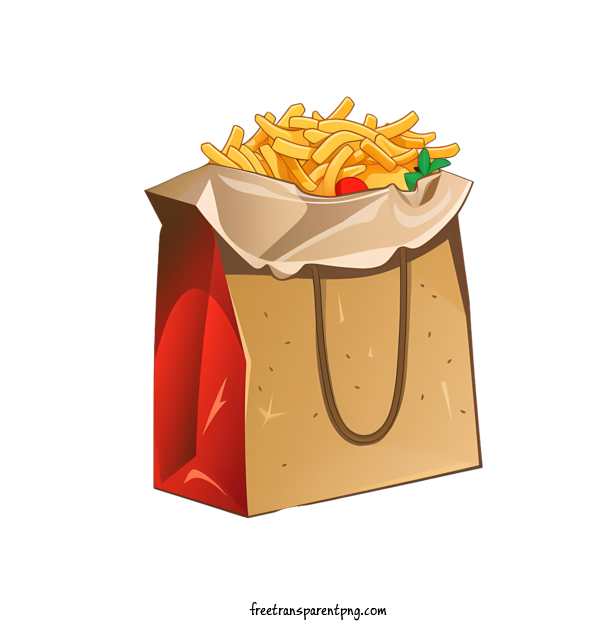 Free Food Delivery Bag Food Delivery Bag Food French Fries For Food Delivery Bag Clipart Transparent Background