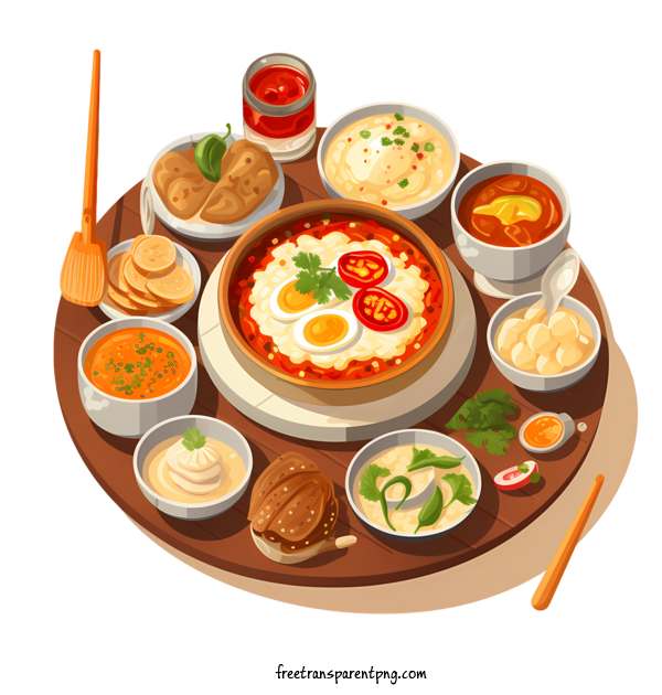 Free Bengali Cuisine Bengali Cuisine Korean Food Asian Cuisine For Bengali Cuisine Clipart Transparent Background