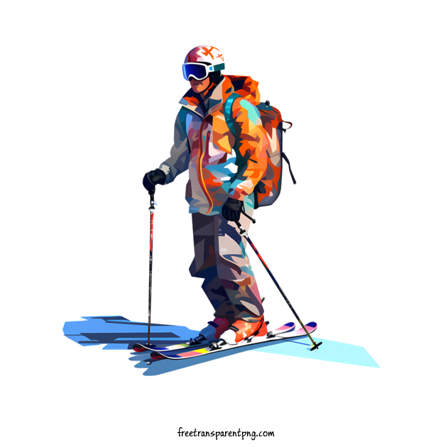Free Ski Day Ski Day Snowboarder Skier For Ski Day Clipart Transparent Background