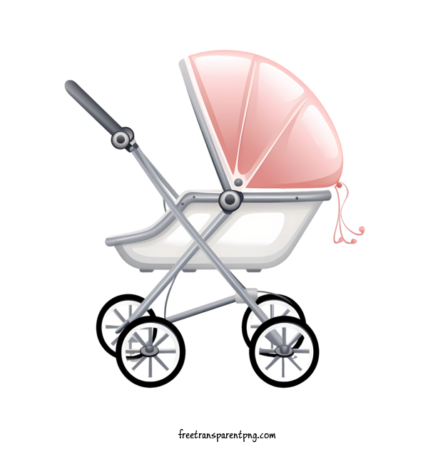 Free Baby Baby Stroller Pram For Baby Clipart Transparent Background
