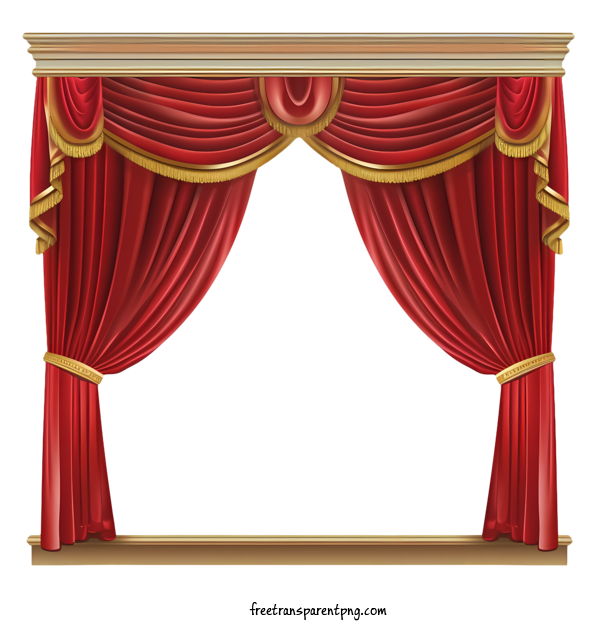 Free Red Curtain Red Curtain Stage Curtain Red Curtain For Red Curtain Clipart Transparent Background