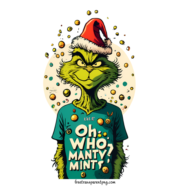Free Grinch Christmas Grinch Grin Grinning For Christmas Grinch Clipart Transparent Background