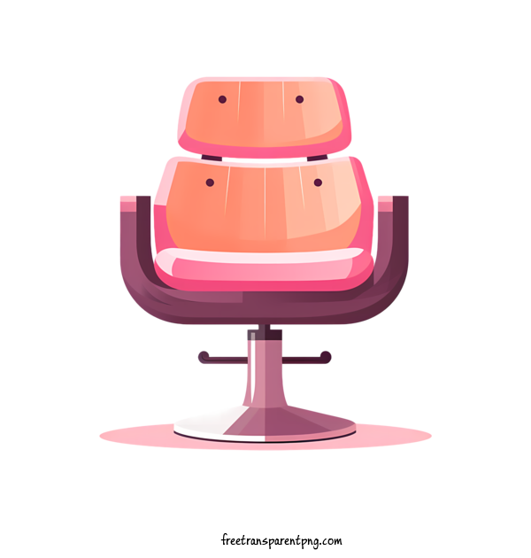 Free Hair Salon Hair Salon Hairdresser Pink Chair For Hair Salon Clipart Transparent Background