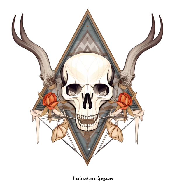 Free Deer Skull Deer Skull Skull Bones For Deer Skull Clipart Transparent Background