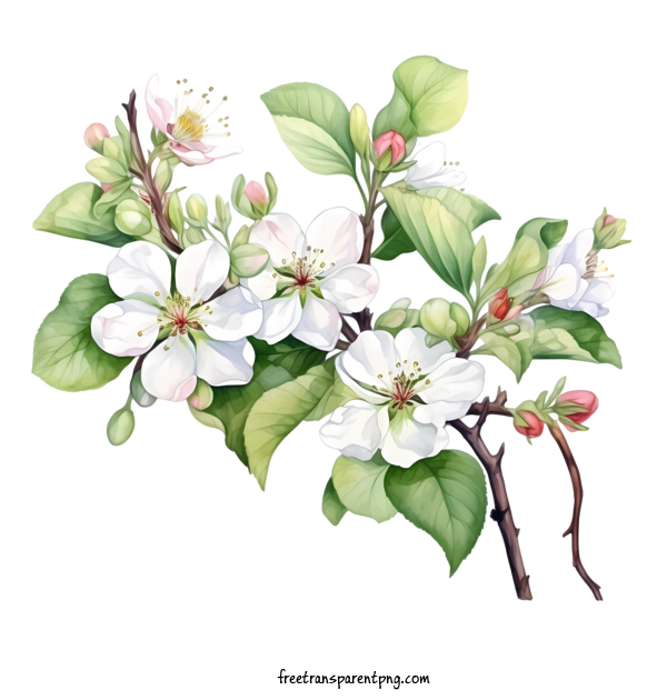 Free Apple Blossom Apple Blossom Spring Blossom Apple Blossom For Apple Blossom Clipart Transparent Background