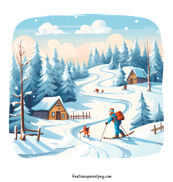 Free Ski Day Ski Day Skiing Winter For Ski Day Clipart Transparent Background