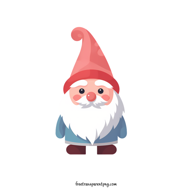Free Christmas Gnome Christmas Gnome Garden Gnome Santa Claus For Christmas Gnome Clipart Transparent Background