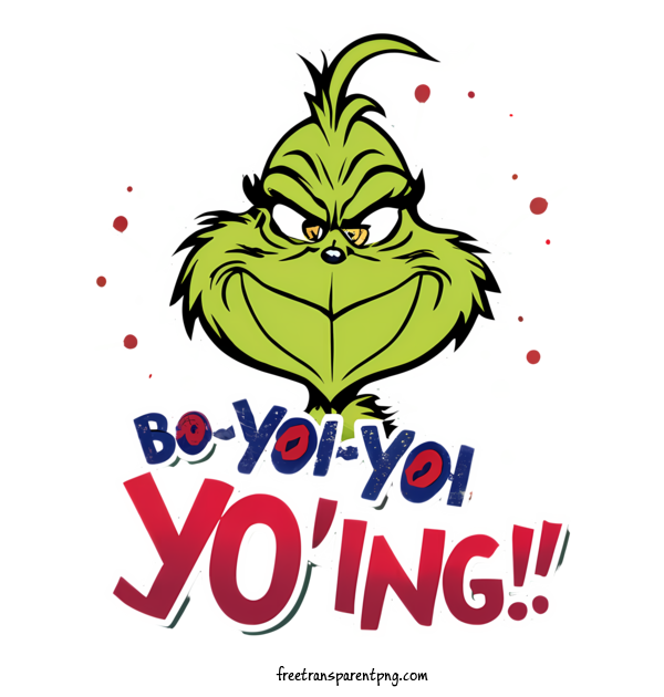 Free Grinch Christmas Grinch Grin Sneer For Christmas Grinch Clipart Transparent Background