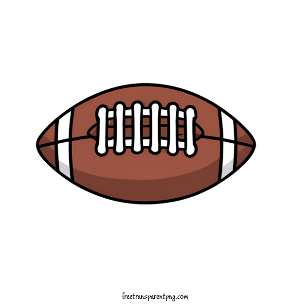 Free American Football American Football Football Ball For American Football Clipart Transparent Background