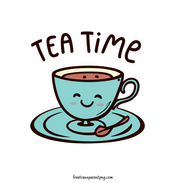 Free Tea Time Tea Time Tea Time For Tea Time Clipart Transparent Background