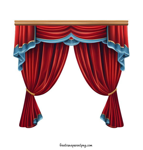 Free Red Curtain Red Curtain Red Curtain Theater Curtain For Red Curtain Clipart Transparent Background