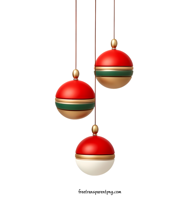 Free Christmas Ball Christmas Ball Christmas Decoration Red And Green For Christmas Ball Clipart Transparent Background