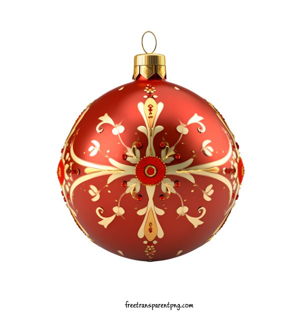 Free Christmas Ball Christmas Ball Christmas Ornament Red Ornament For Christmas Ball Clipart Transparent Background