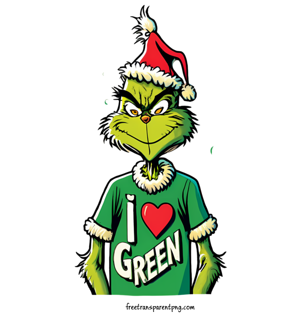 Free Grinch Christmas Grinch Gary Grin For Christmas Grinch Clipart Transparent Background