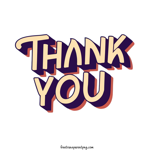 Free Thank You Thank You Thank You Thankful For Thank You Clipart Transparent Background