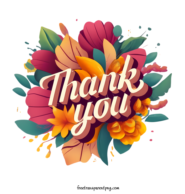 Free Thank You Thank You Gratitude Appreciation For Thank You Clipart Transparent Background