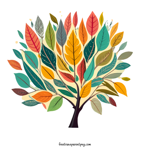 Free Autumn Leaf Autumn Leaf Colorful Abstract For Autumn Leaf Clipart Transparent Background