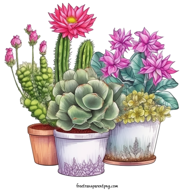 Free Cactus Cactus Cacti Succulents For Cactus Clipart Transparent Background
