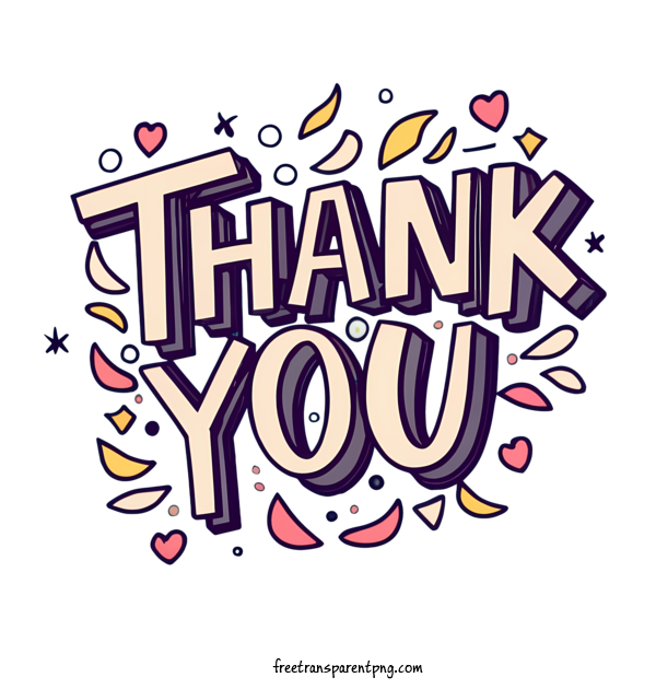 Free Thank You Thank You Thank Gratitude For Thank You Clipart Transparent Background