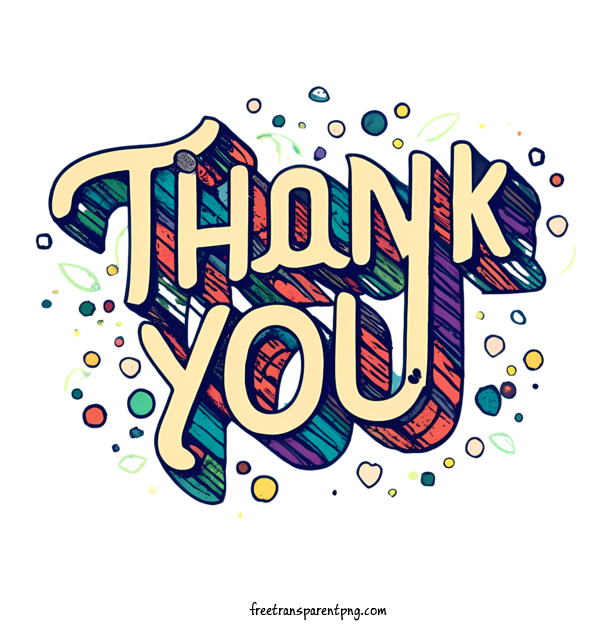 Free Thank You Thank You Thank Lettering For Thank You Clipart Transparent Background