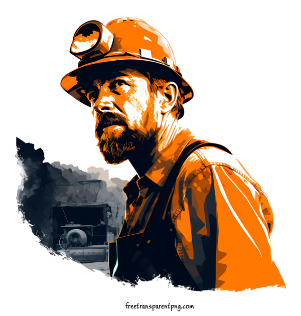 Free National Miner's Day National Miner's Day Miner Coal Miner For National Miner's Day Clipart Transparent Background