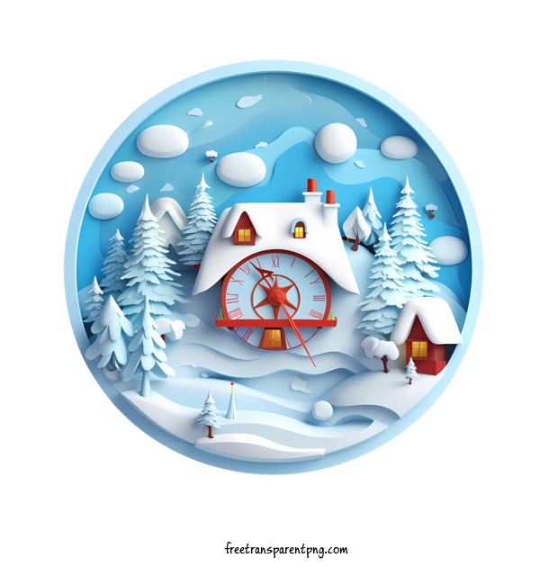 Free Winter Time Winter Time Winter Landscape Snowy Landscape For Winter Time Clipart Transparent Background
