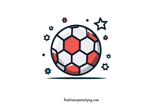 Free Football Cartoon Football Soccer Ball Football For Cartoon Football Clipart Transparent Background