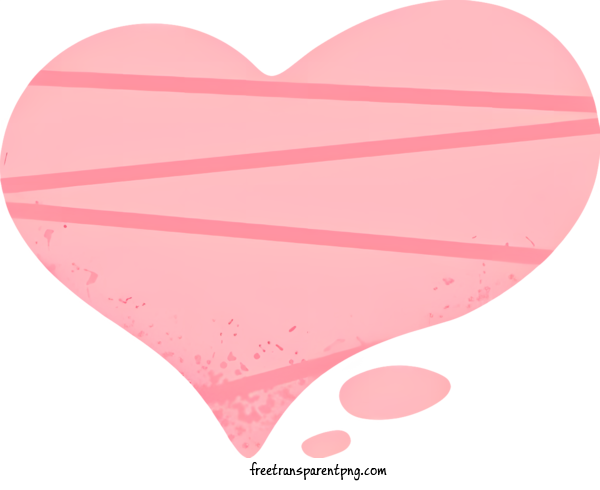 Free Heart Heart Pink Heart Heart Shape For Heart Clipart Transparent Background