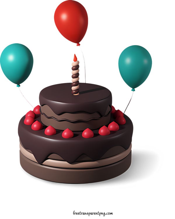 Free Birthday Birthday Cake Chocolate For Birthday Clipart Transparent Background